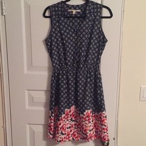 41 Hawthorn fit and flare floral dress